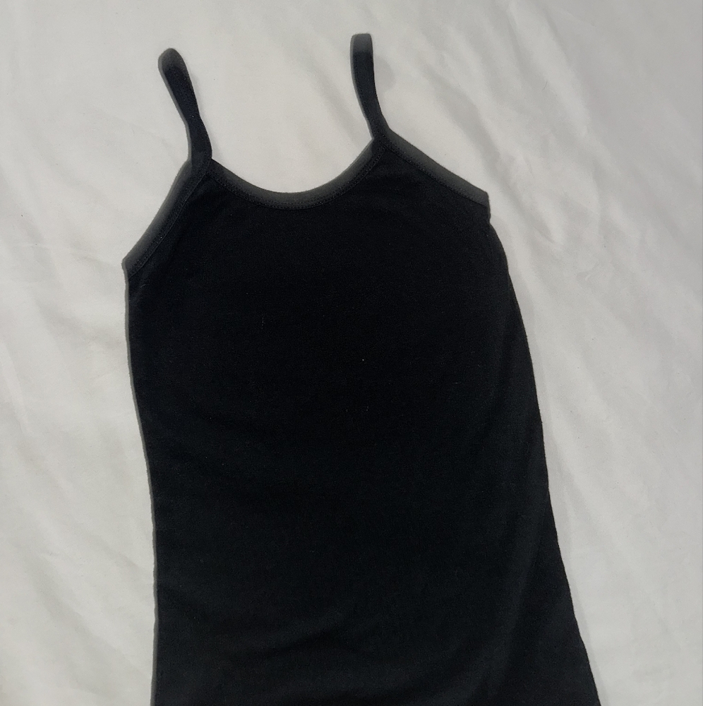 Black cami Tank Top